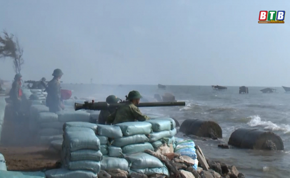 Ghi nhận từ diễn tập khu vực ph&ograve;ng thủ tỉnh năm 2019