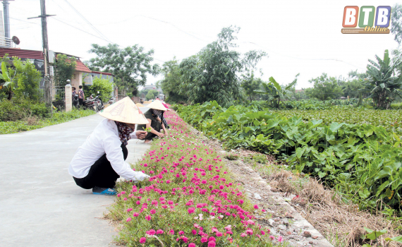 Phụ nữ Đ&ocirc;ng Hưng: Chung sức x&acirc;y dựng n&ocirc;ng th&ocirc;n mới