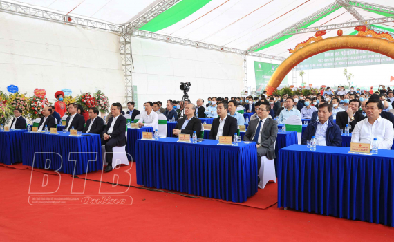 Khánh thành cụm công nghiệp, trao giấy chứng nhận đầu tư và khởi công một số dự án trong cụm công nghiệp An Ninh