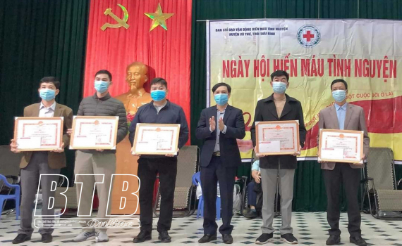  Vũ Thư: Thu nhận 133 đơn vị m&aacute;u trong ng&agrave;y hội hiến m&aacute;u t&igrave;nh nguyện