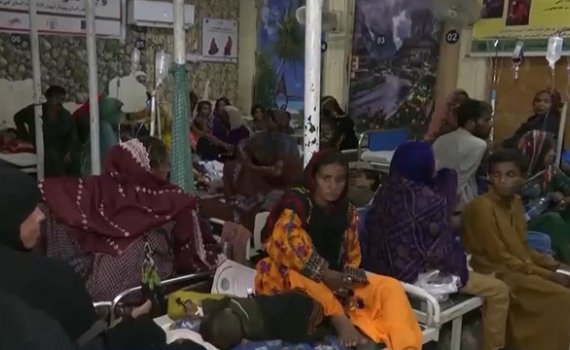 Dịch bệnh lan nhanh sau lũ lụt tồi tệ nhất tại Pakistan