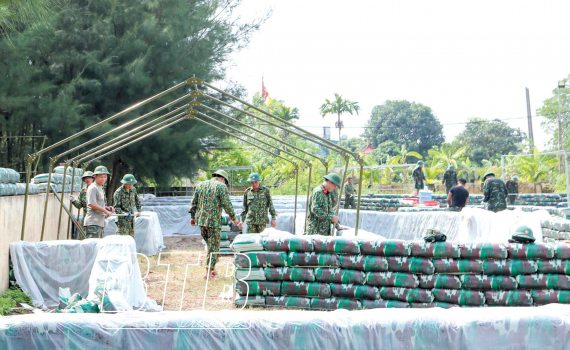 Ngành y tế tích cực chuẩn bị cho diễn tập khu vực phòng thủ tỉnh