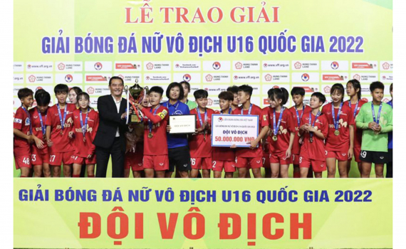 Phong Phú Hà Nam vô địch giải nữ U16 quốc gia 2022
