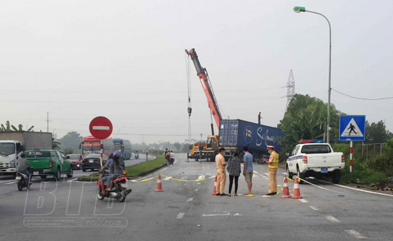 Vũ Thư: Tai nạn giao th&ocirc;ng nghi&ecirc;m trọng khiến một người thiệt mạng