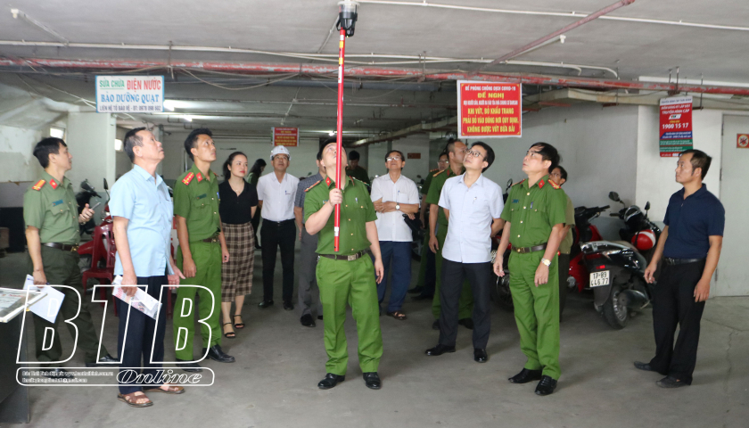 Kiểm tra an to&agrave;n ph&ograve;ng ch&aacute;y, chữa ch&aacute;y cơ sở lưu tr&uacute;