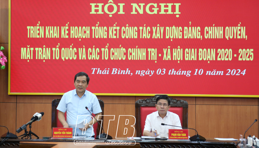 X&acirc;y dựng b&aacute;o c&aacute;o tổng kết c&ocirc;ng t&aacute;c x&acirc;y dựng Đảng, ch&iacute;nh quyền, MTTQ v&agrave; c&aacute;c tổ chức ch&iacute;nh trị - x&atilde; hội, nhiệm kỳ 2020 - 2025 phải bảo đảm chất lượng