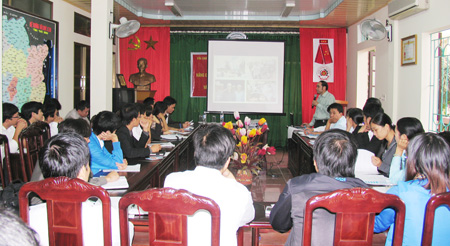 Bồi dưỡng kỹ năng tuy&ecirc;n truyền, vận động hiến m&aacute;u t&igrave;nh nguyện