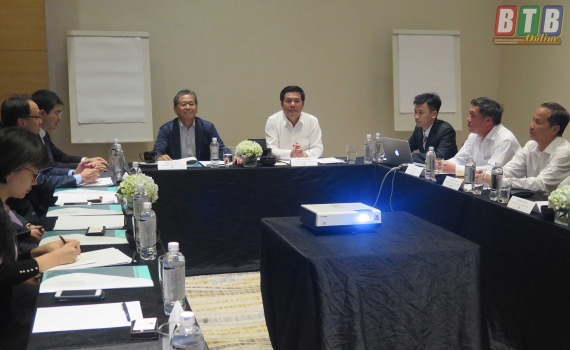 UBND tỉnh l&agrave;m việc với ng&agrave;i Fukada Hiroshi, cựu Đại sứ  đặc mệnh to&agrave;n quyền Nhật Bản tại Việt Nam