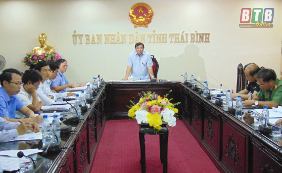 UBND tỉnh họp giải quyết vướng mắc của một số dự án đầu tư