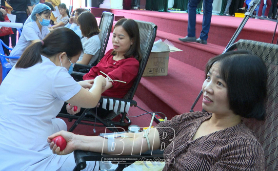 Kiến Xương: Tổ chức ng&agrave;y hội hiến m&aacute;u nh&acirc;n đạo lần 2 năm 2020