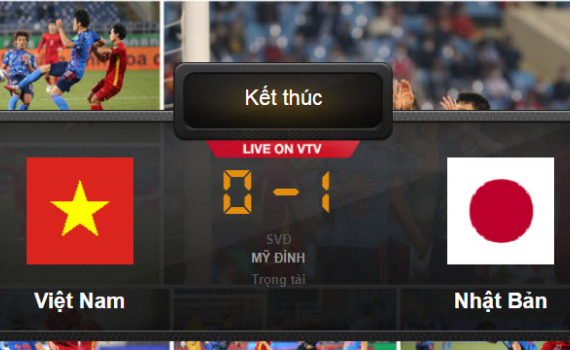 ĐT Việt Nam 0-1 ĐT Nhật Bản: Thất bại đáng tiếc trên sân nhà Mỹ Đình