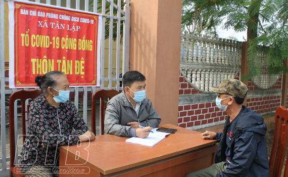 Tăng cường ph&ograve;ng, chống dịch Covid-19  ở huyện gi&aacute;p ranh