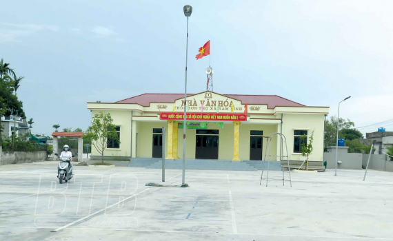 X&acirc;y dựng n&ocirc;ng th&ocirc;n mới n&acirc;ng cao ở Kiến Xương