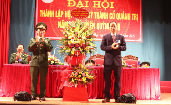 Đại hội Hội Chiến sĩ Th&agrave;nh cổ Quảng Trị năm 1972 huyện Quỳnh Phụ