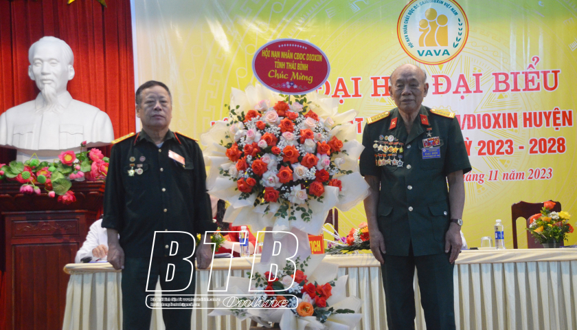 Đại hội Hội Nạn nh&acirc;n chất độc da cam/Đi&ocirc;xin huyện Quỳnh Phụ lần thứ IV