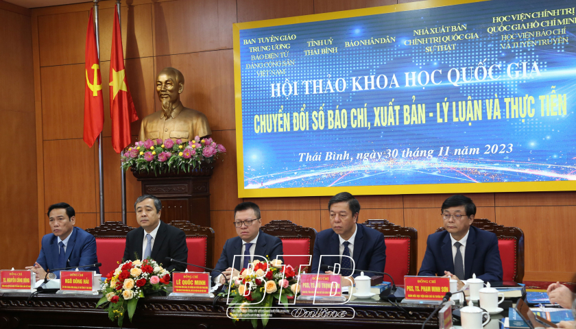 Hội thảo khoa học quốc gia &ldquo;Chuyển đổi số b&aacute;o ch&iacute;, xuất bản &ndash; L&yacute; luận v&agrave; thực tiễn&rdquo;