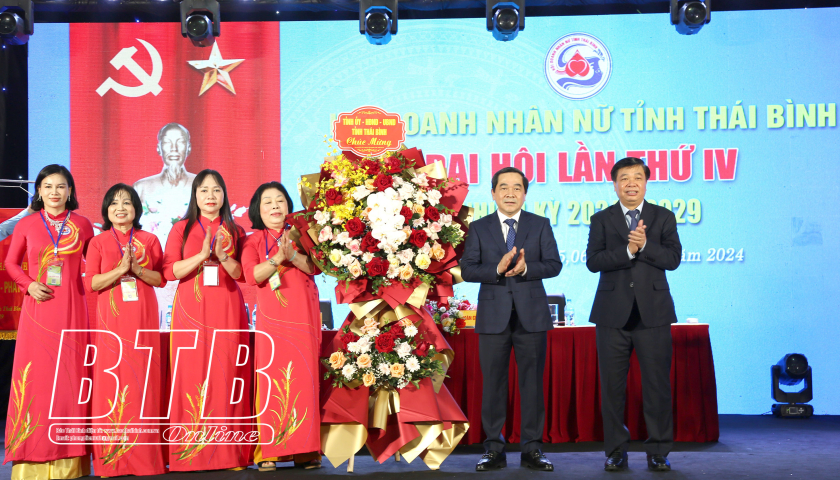 Đại hội Hội Doanh nh&acirc;n nữ tỉnh nhiệm kỳ 2024 - 2029