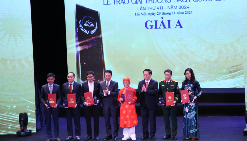 Giải thưởng S&aacute;ch Quốc gia lần thứ VII: Vinh danh 58 bộ s&aacute;ch, cuốn s&aacute;ch