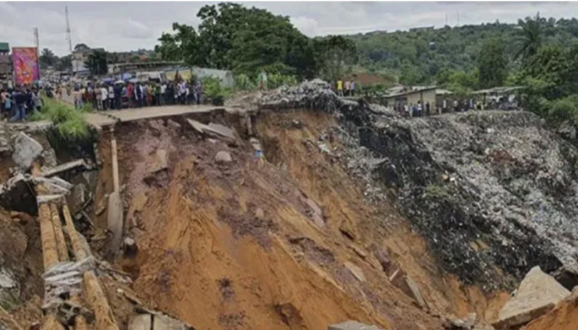 Lở đất ở Congo khiến ít nhất 9 người thiệt mạng, hầu hết là trẻ em