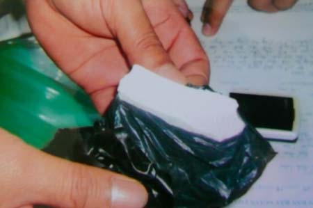 Bắt quả tang đối tượng từ Hưng Y&ecirc;n vận chuyển tr&aacute;i ph&eacute;p 61 gam h&ecirc;r&ocirc;in sang Th&aacute;i B&igrave;nh ti&ecirc;u thụ