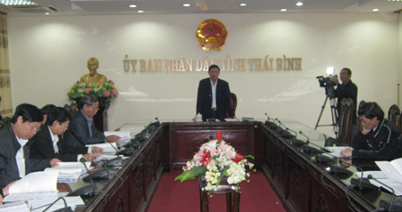 Họp Ban chỉ đạo x&acirc;y dựng th&iacute; điểm m&ocirc; h&igrave;nh c&aacute;nh đồng mẫu