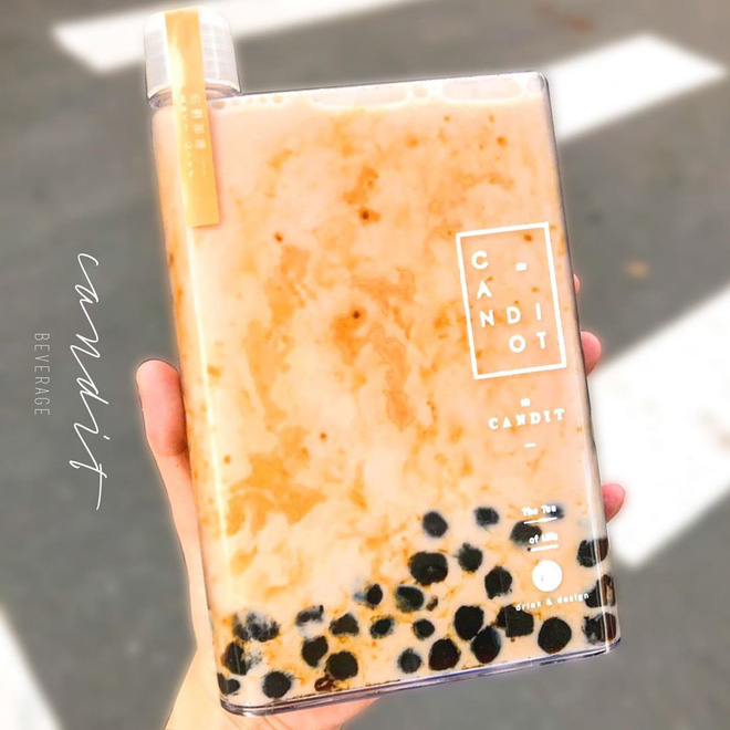 Xuất hiện trà sữa trân châu hình quyển sổ cực độc đáo dành riêng cho hội chăm học và mê viết lách - Ảnh 2.