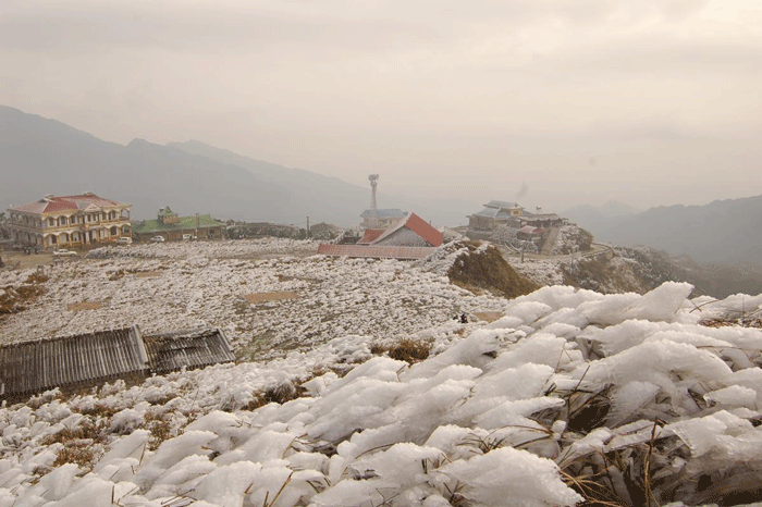 điểm ngắm tuyết rơi