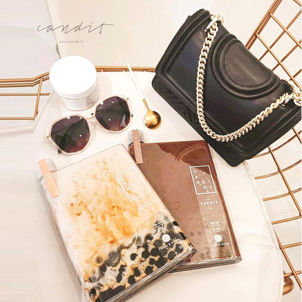 Xuất hiện trà sữa trân châu hình quyển sổ cực độc đáo dành riêng cho hội chăm học và mê viết lách - Ảnh 8.