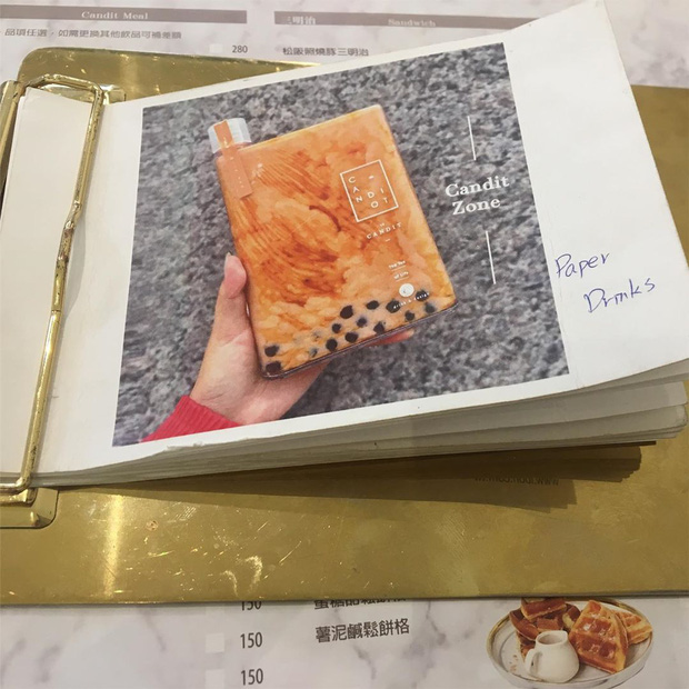 Xuất hiện trà sữa trân châu hình quyển sổ cực độc đáo dành riêng cho hội chăm học và mê viết lách - Ảnh 3.