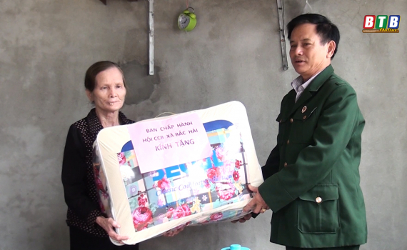 Hội Cựu chiến binh x&atilde; Bắc Hải: Với c&aacute;c hoạt động nghĩa t&igrave;nh đồng đội