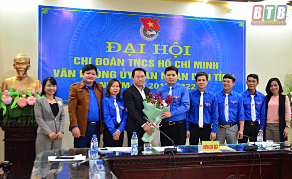 Đại hội Chi đoàn Thanh niên Văn phòng UBND tỉnh