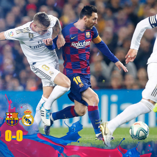Siêu kinh điển, Barcelona 0-0 Real Madrid: Chia điểm kịch tính ở Nou Camp - Ảnh 4.