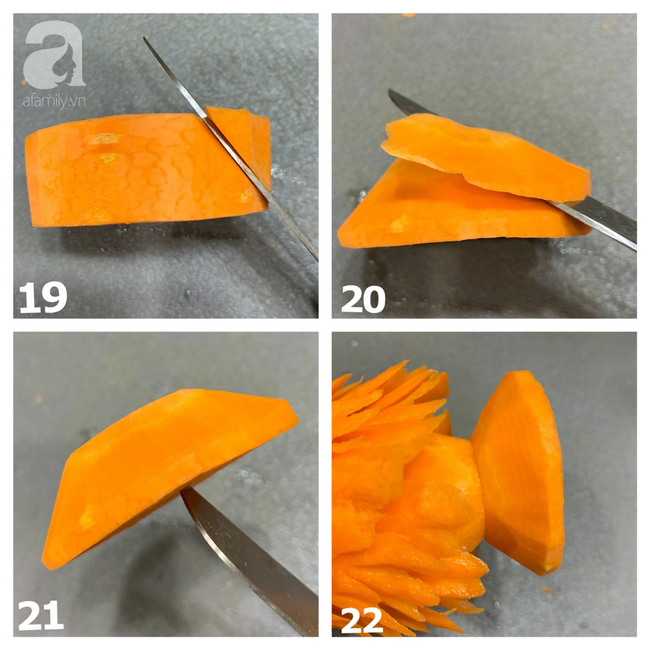 Mang không khí Noel lên bàn ăn với cách tỉa cà rốt thành cây thông siêu cute, vụng mấy cũng làm được - Ảnh 6.