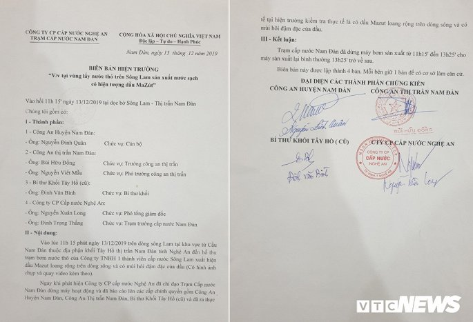 Phan tich mau nuoc song Lam sau khi xuat hien vet dau loang hinh anh 3