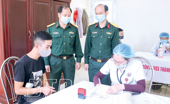 Thành phố nỗ lực hoàn thành chỉ tiêu giao quân năm 2021