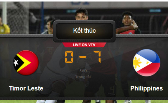 Timor Leste 0-7 Philippines" Thắng lợi thuyết phục, Philippines nu&ocirc;i hy vọng đi tiếp