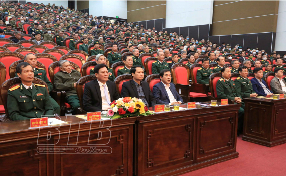 Gặp mặt cán bộ quân đội nghỉ hưu, nghỉ công tác trên địa bàn tỉnh
