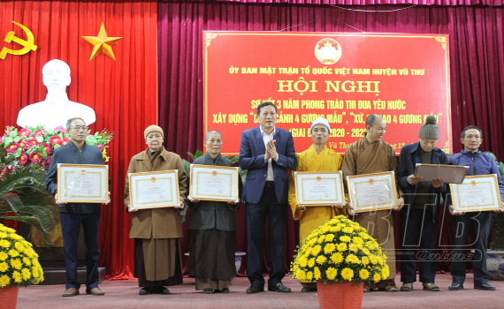  Vũ Thư: 53 ch&ugrave;a, 34 xứ, họ gi&aacute;o được c&ocirc;ng nhận ch&ugrave;a cảnh, xứ họ đạo 4 gương mẫu