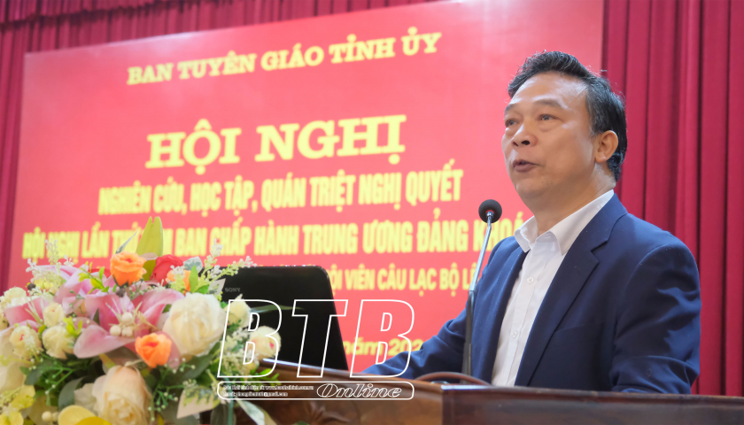 250 c&aacute;n bộ, hội vi&ecirc;n C&acirc;u lạc bộ L&ecirc; Qu&yacute; Đ&ocirc;n tham dự học tập Nghị quyết Hội nghị lần thứ t&aacute;m, Ban Chấp h&agrave;nh Trung ương Đảng kh&oacute;a XIII