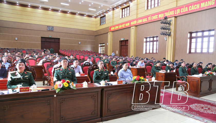 Tổng kết c&ocirc;ng t&aacute;c quốc ph&ograve;ng, qu&acirc;n sự địa phương năm 2024