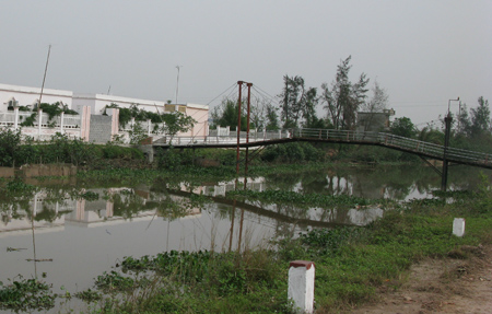 Cần sớm ki&ecirc;n quyết xử l&yacute; h&agrave;nh vi ngang nhi&ecirc;n bắc cầu tr&aacute;i ph&eacute;p qua s&ocirc;ng Kiến Giang