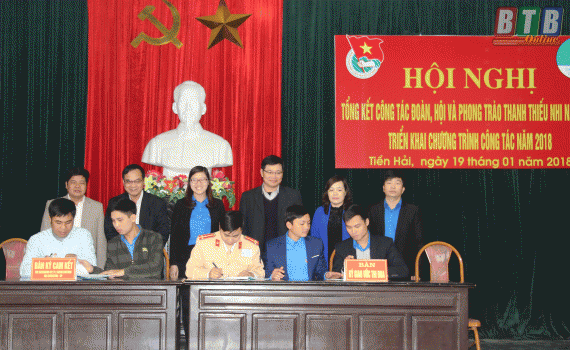 Huyện đoàn Tiền Hải hỗ trợ sửa chữa nhà ở cho 21 hộ gia đình chính sách