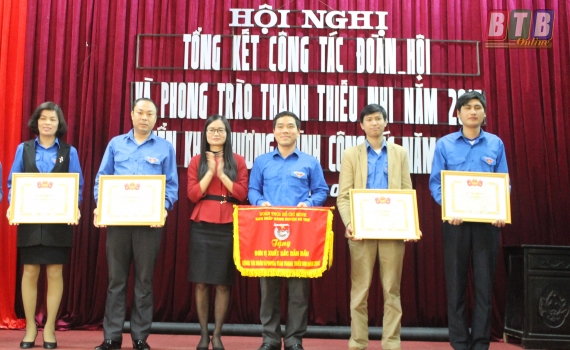 Vũ Thư tổng kết c&ocirc;ng t&aacute;c Đo&agrave;n, Hội v&agrave; phong tr&agrave;o thanh, thiếu nhi năm 2017