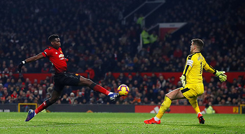 Bàn thắng của Pogba bị từ chối