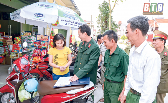Hội Cựu chiến binh tỉnh tham gia bảo đảm an ninh trật tự