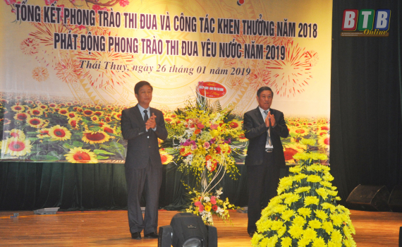 Thái Thụy tổng kết công tác thi đua khen thưởng năm 2018
