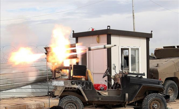 Iraq: Tấn c&ocirc;ng rocket nhằm v&agrave;o s&acirc;n bay quốc tế Baghdad, &iacute;t nhất 8 người thiệt mạng