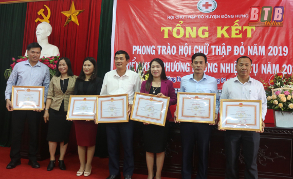 Hội Chữ thập đỏ huyện Đ&ocirc;ng Hưng: Tr&ecirc;n 3,5 tỷ đồng thực hiện c&aacute;c hoạt động nh&acirc;n đạo
