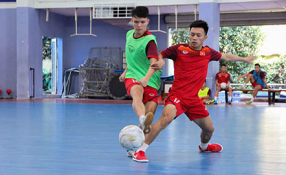 ĐT futsal Việt Nam: Nghỉ muộn, tập sớm để hướng đến mục tiêu World Cup