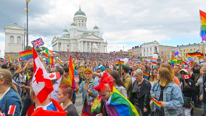 Helsinki Pride – cầu vồng tỏa sáng